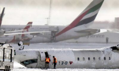 Toronto Pearson Airport Plane Crash Delta Air Lines