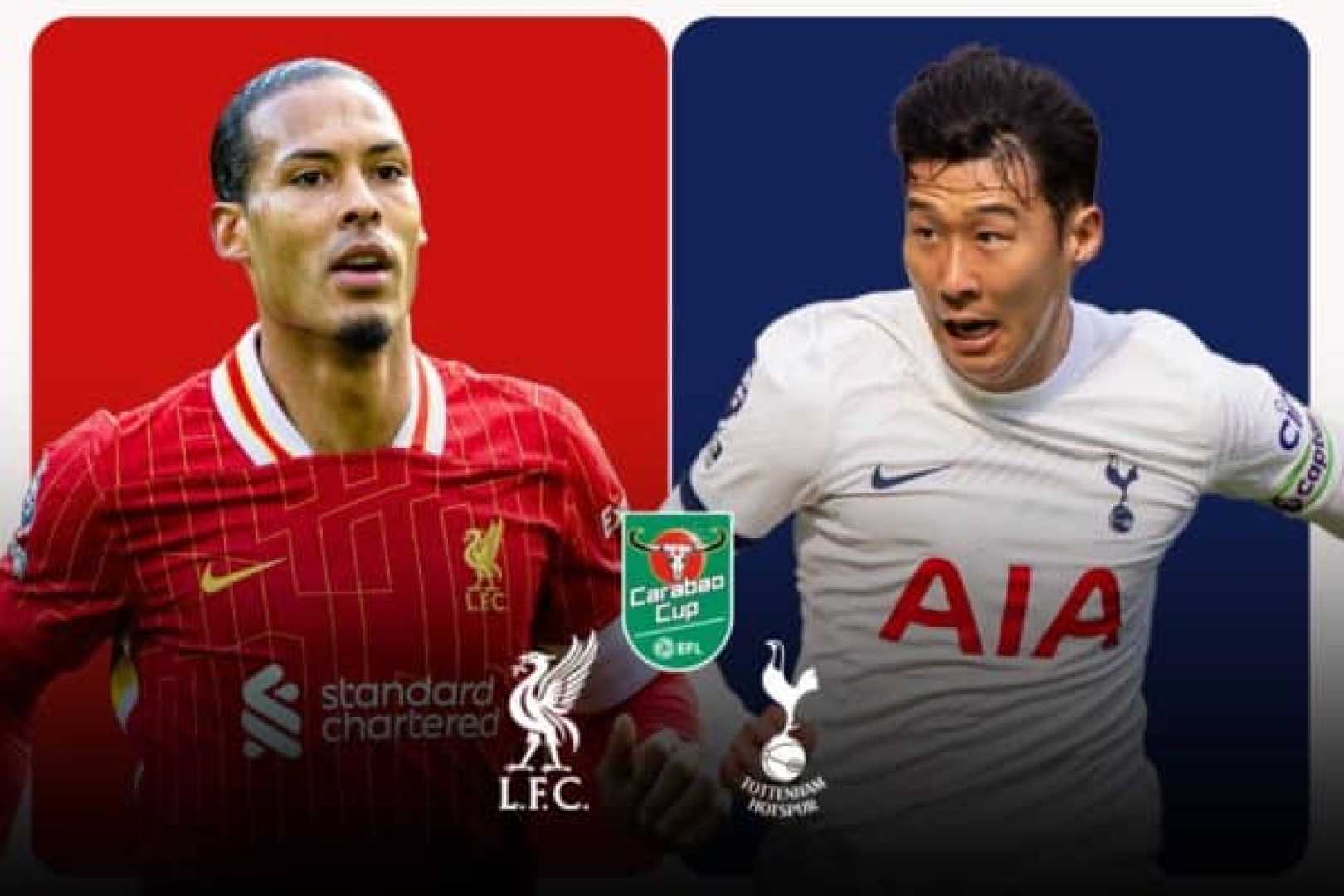 Tottenham Vs Liverpool Efl Cup Semi Final Anfield