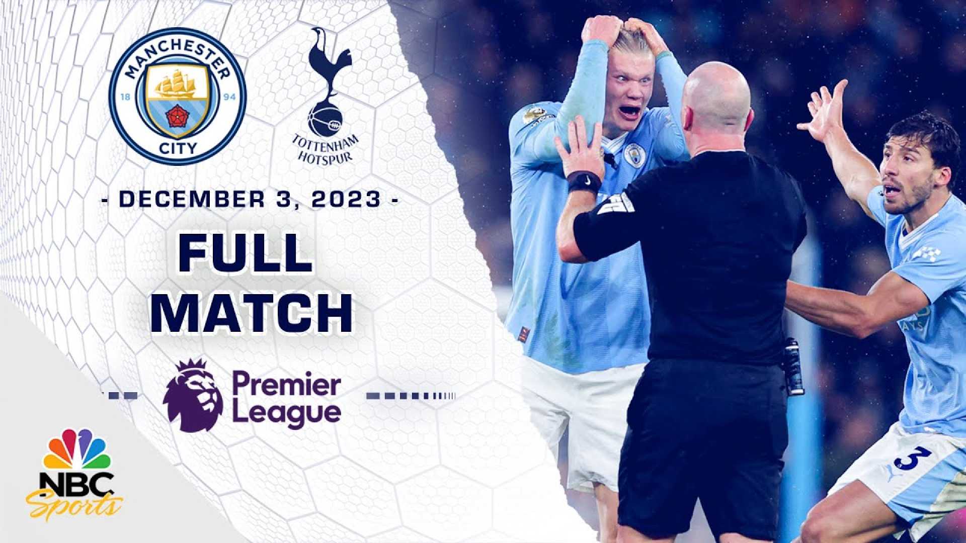 Tottenham Vs Manchester City Premier League