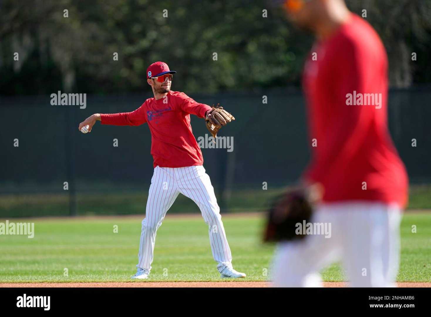 Trea Turner Spring Training Workout Baseball