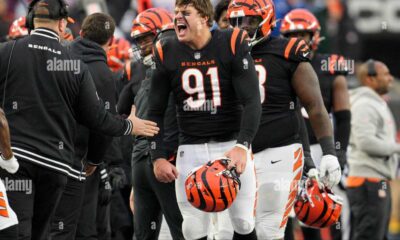 Trey Hendrickson Sacks Quarterback Celebration