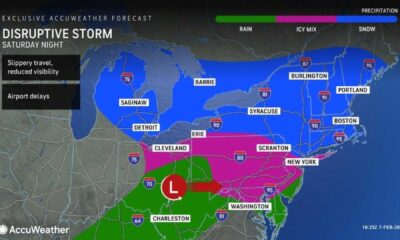 Tri State Winter Storm Forecast Snow Sleet