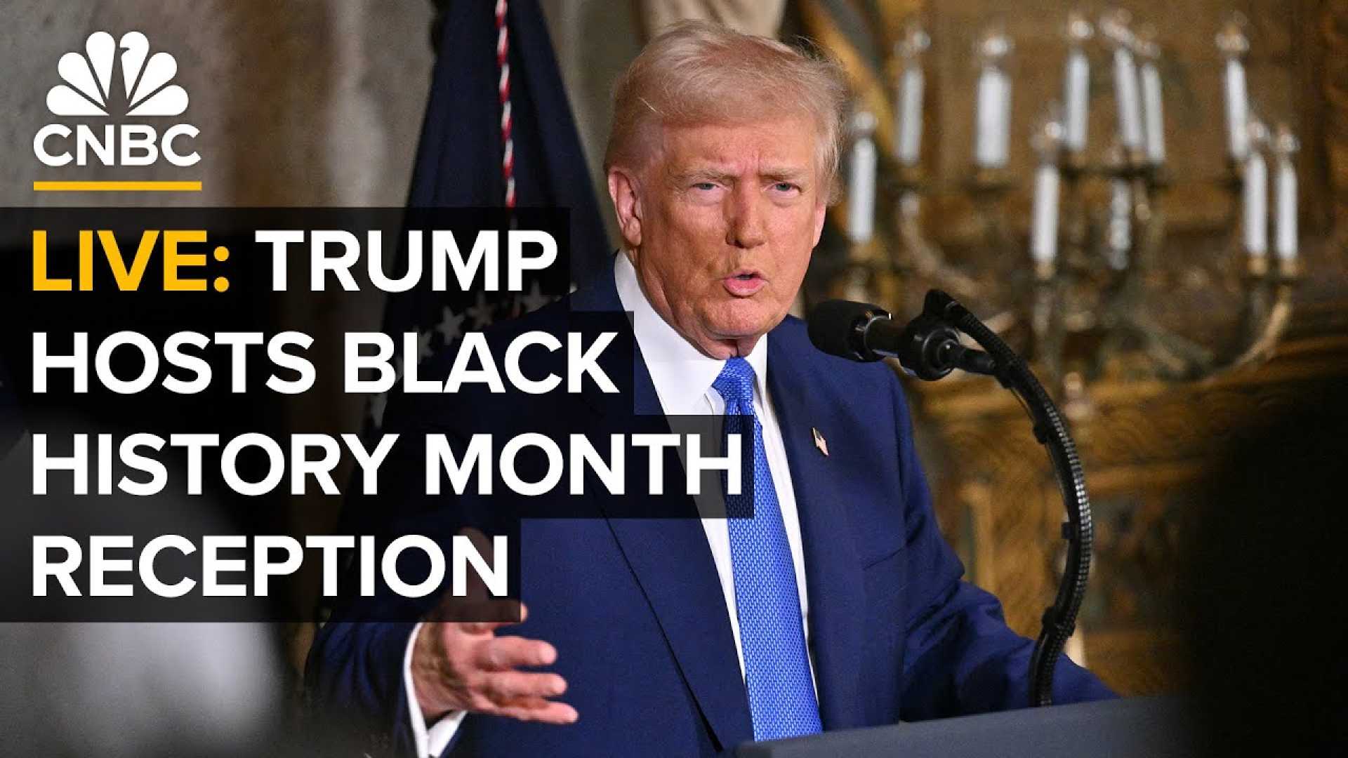 Trump Black History Month 2025 White House