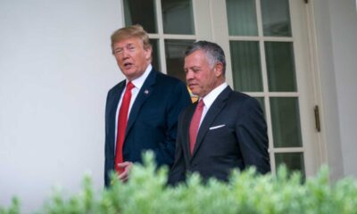 Trump Meets King Abdullah Ii At White House