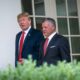 Trump Meets King Abdullah Ii At White House