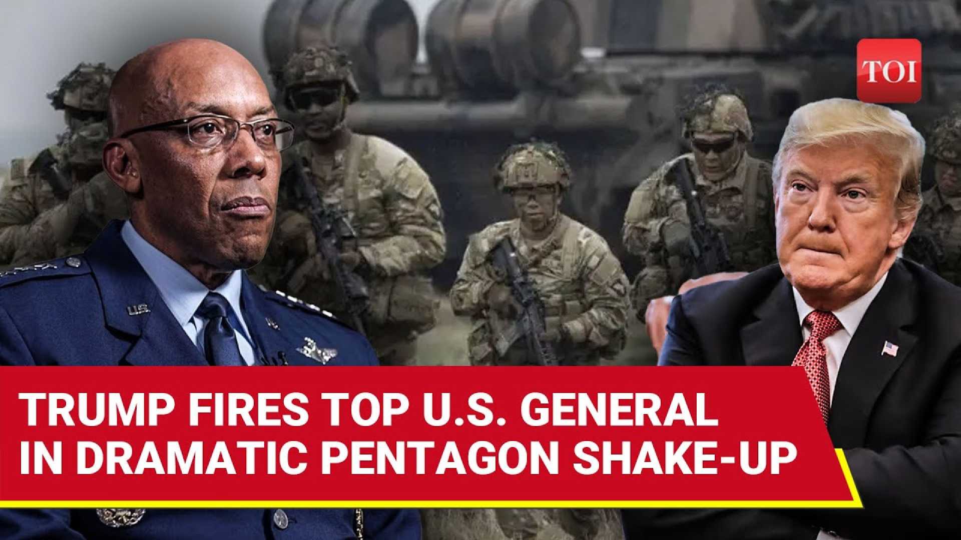 Trump Military Leaders Pentagon Shakeup