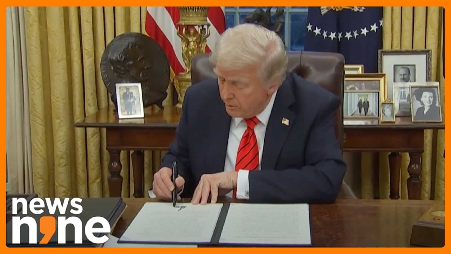 Trump Signing Executive Order Foreign Bribery Law