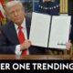 Trump Signing Executive Order Plastic Straws