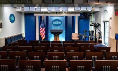 Trump White House Far Right Media Briefing Room