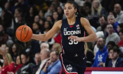 Uconn Women's Basketball Game Action