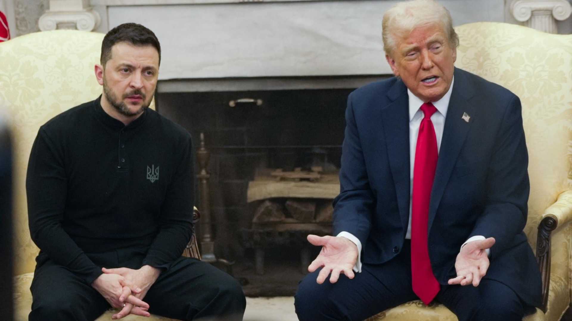 Ukrainian President Zelenskyy At White House Meeting