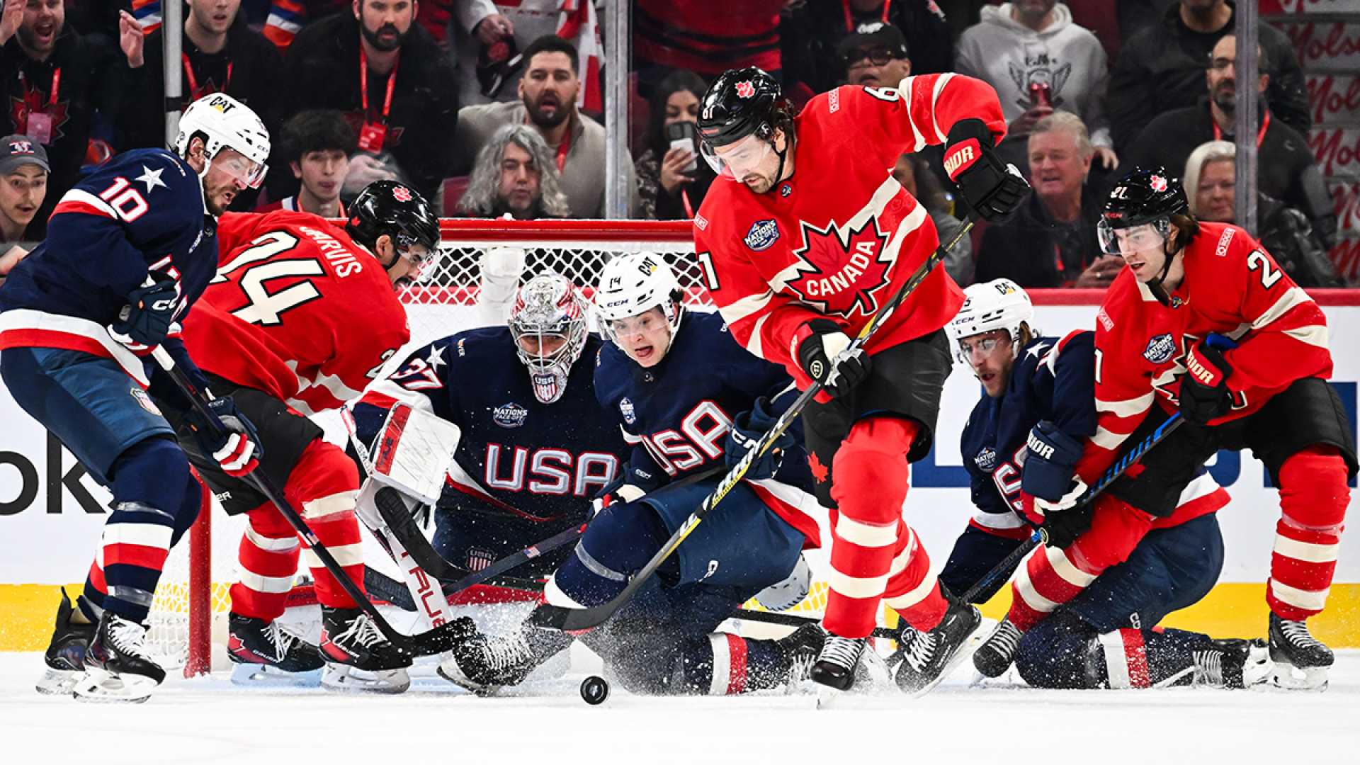 Usa Canada Hockey Rivalry Championship Td Garden