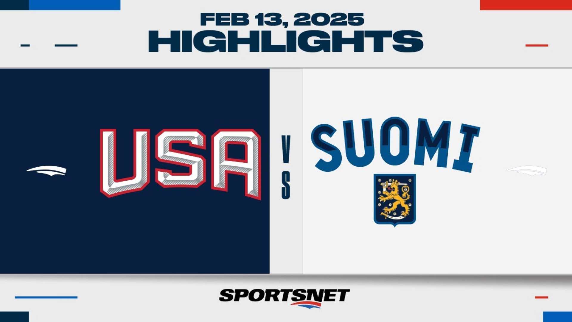 Usa Finland Hockey Face Off February 2025