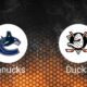 Vancouver Canucks Vs Anaheim Ducks Game Preview