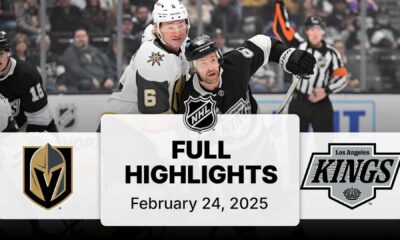 Vegas Golden Knights Nhl Game Highlights February 2025