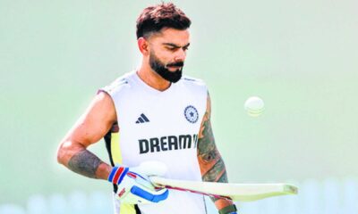 Virat Kohli Practice Cricket Training Icc Champions Trophy