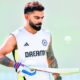 Virat Kohli Practice Cricket Training Icc Champions Trophy