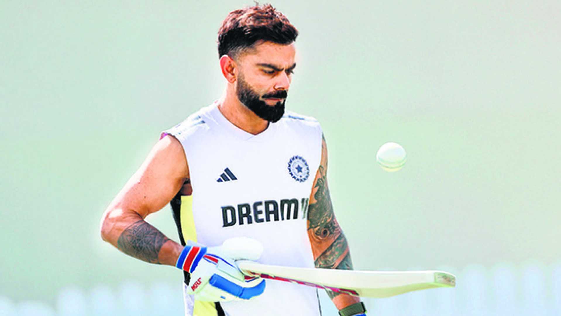 Virat Kohli Practice Cricket Training Icc Champions Trophy