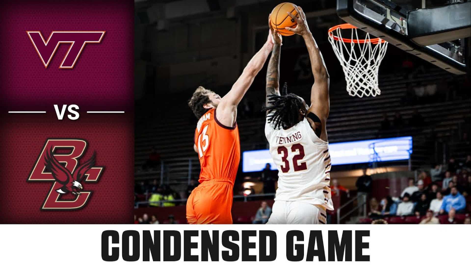 Virginia Tech Basketball Vs Boston College