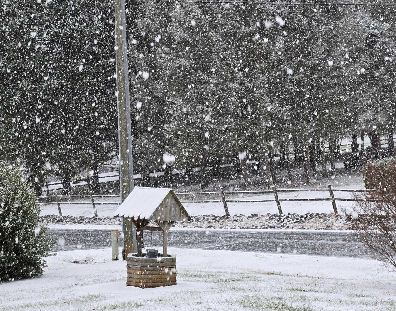 Virginia Winter Storm Snowfall Freezing Rain