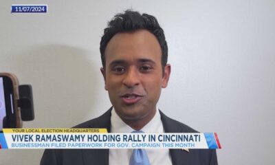 Vivek Ramaswamy Campaign Rally In Cincinnati