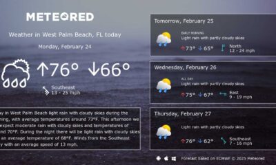 West Palm Beach Florida Weather Forecast