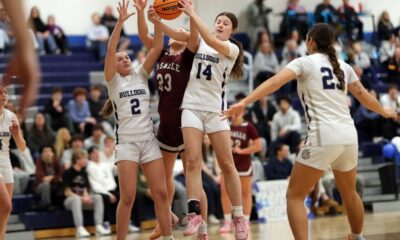 Westerly Bulldogs Girls Basketball Game Action