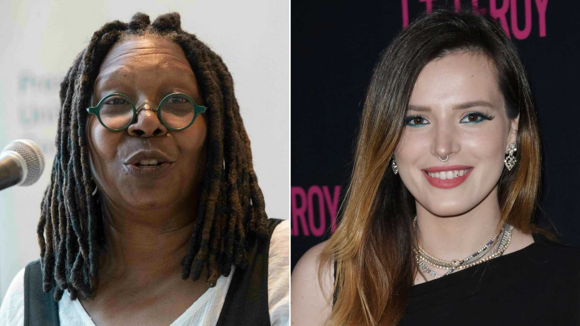 Whoopi Goldberg Bella Thorne Controversy