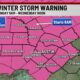 Winter Storm Advisory Central Texas Weather