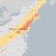 Winter Storm Snow Accumulation Northeast United States