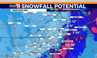 Winter Storm Snow Accumulations Forecast