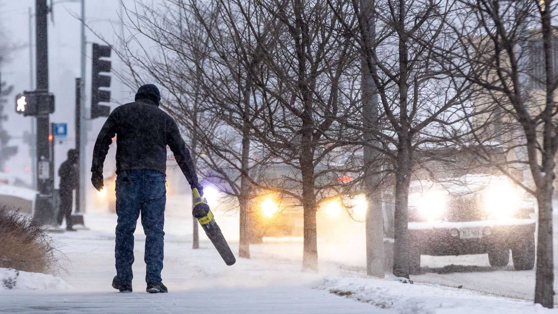 Winter Storm Snow Cold Weather Omaha Kentucky