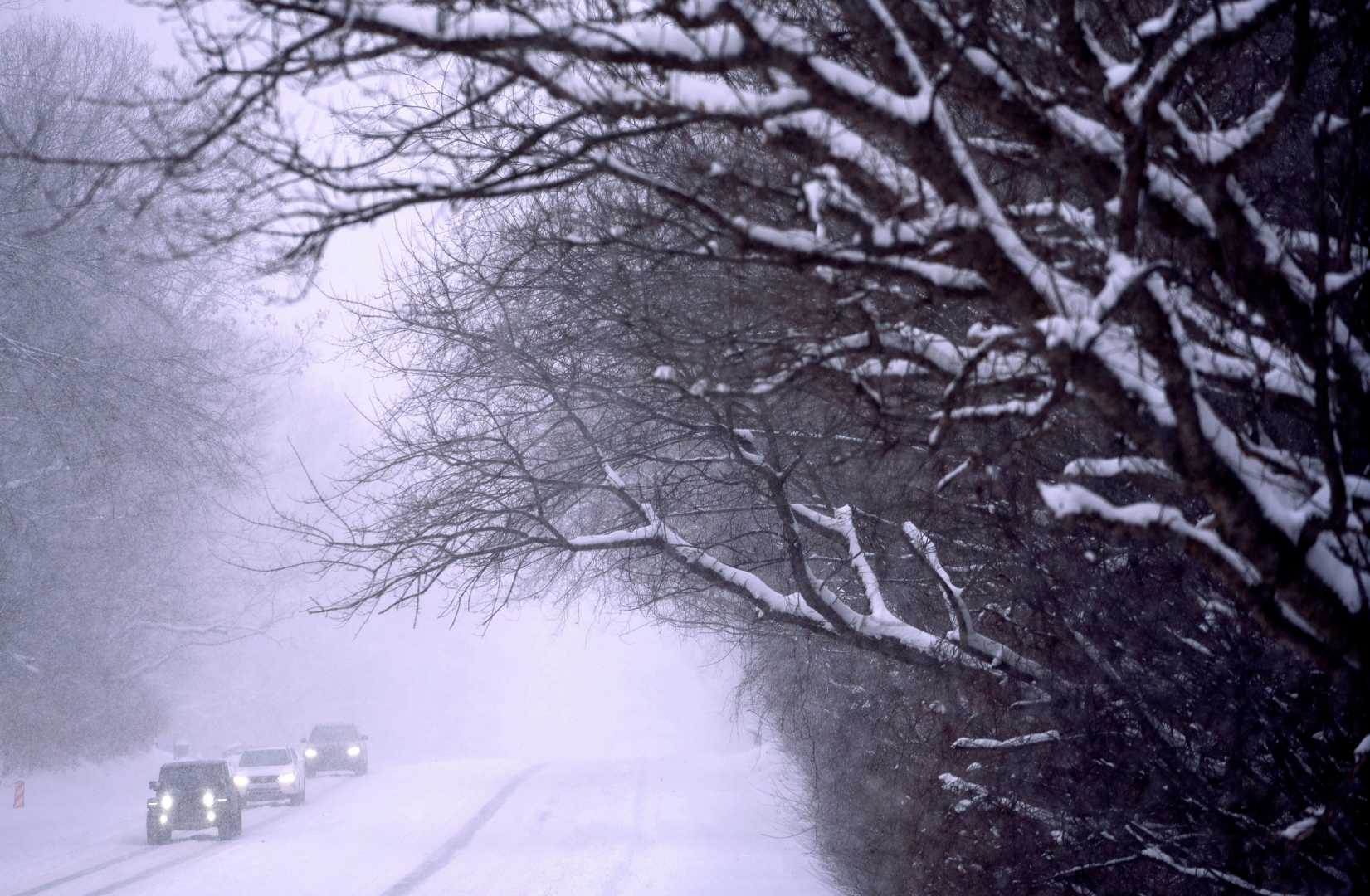 Winter Storm Snow Ice Road Conditions