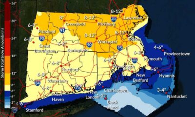 Winter Storm Snowfall In Connecticut 2025