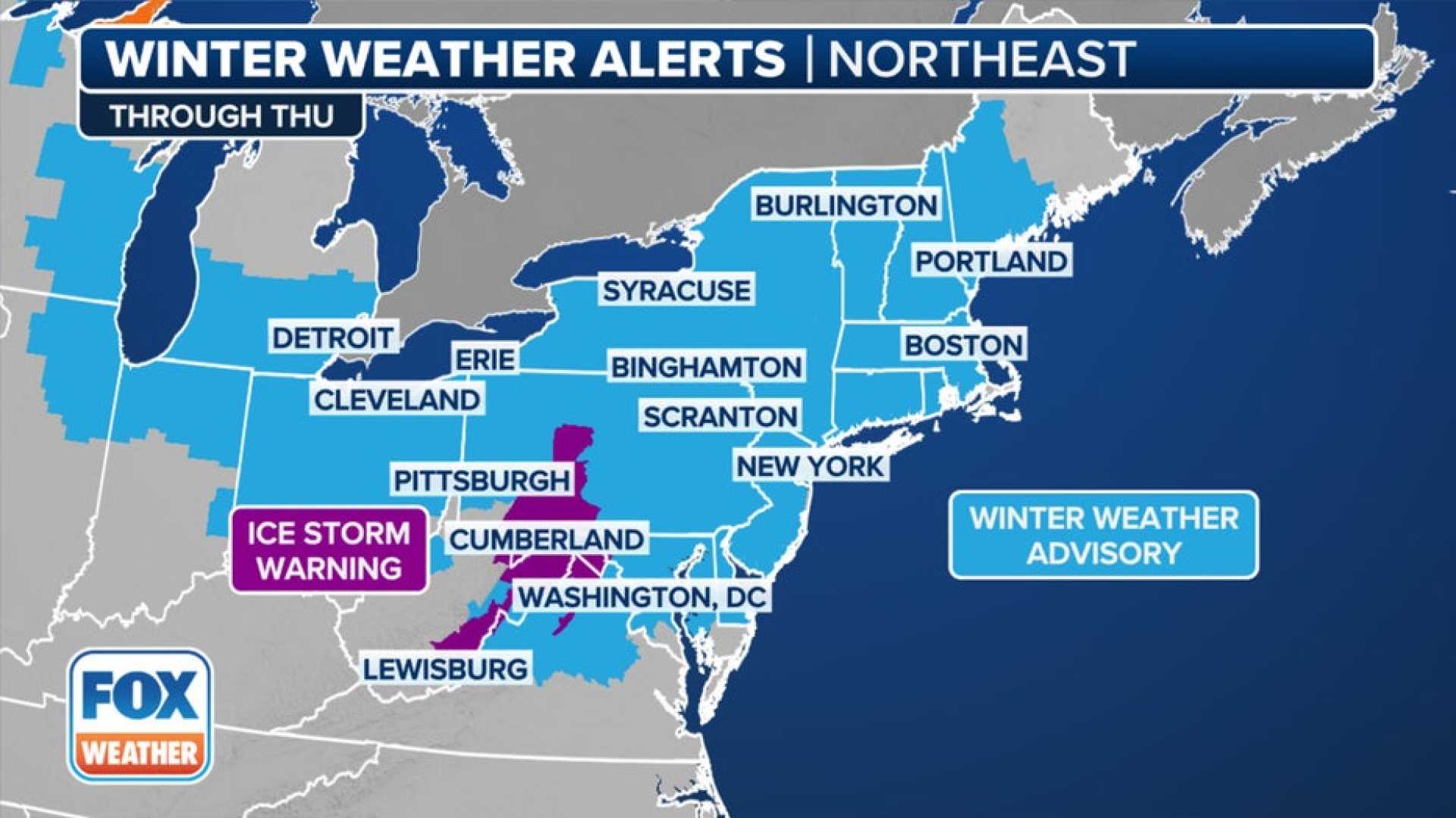 Winter Weather Advisory New York