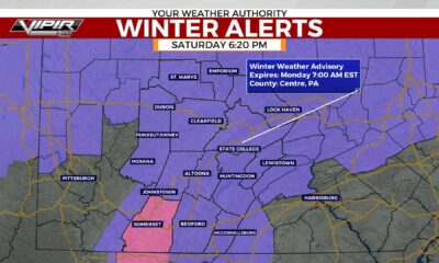 Winter Weather Advisory Pennsylvania Crash