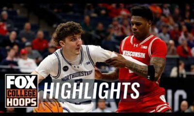 Wisconsin Badgers Vs Northwestern Wildcats Basketball Game