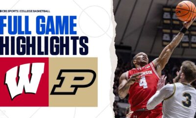 Wisconsin Men's Basketball Upset Purdue Highlights