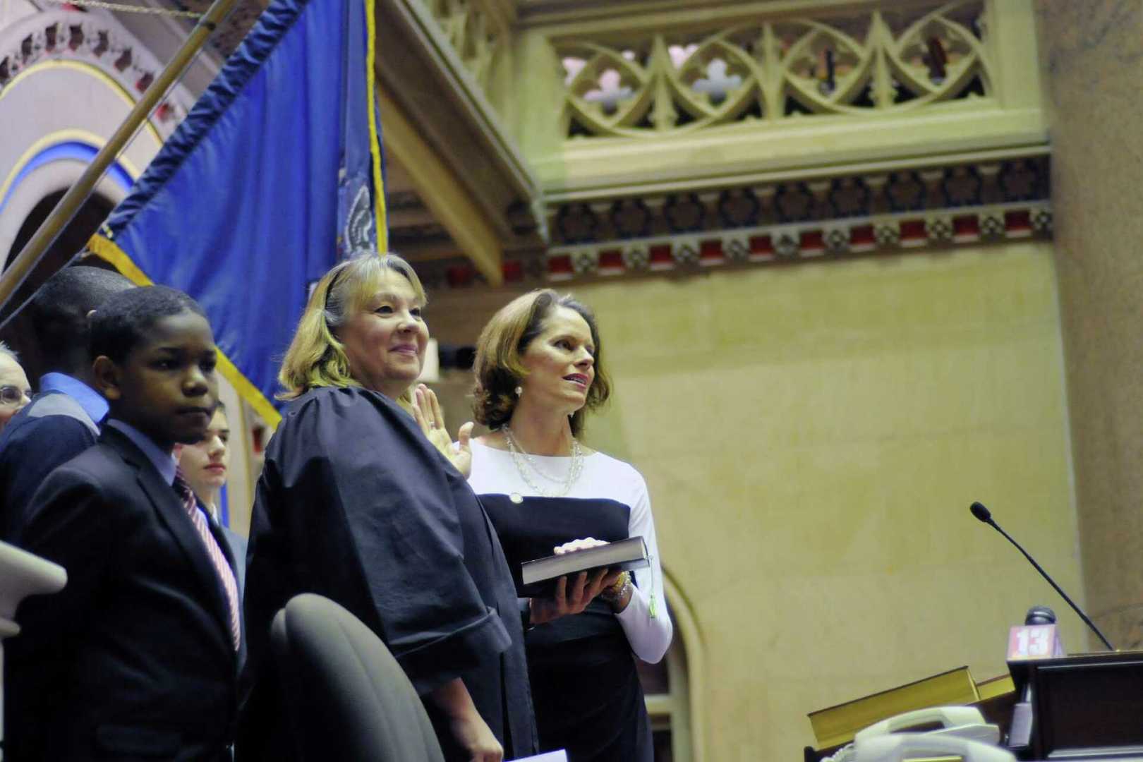 Woman Courtroom Albany New York