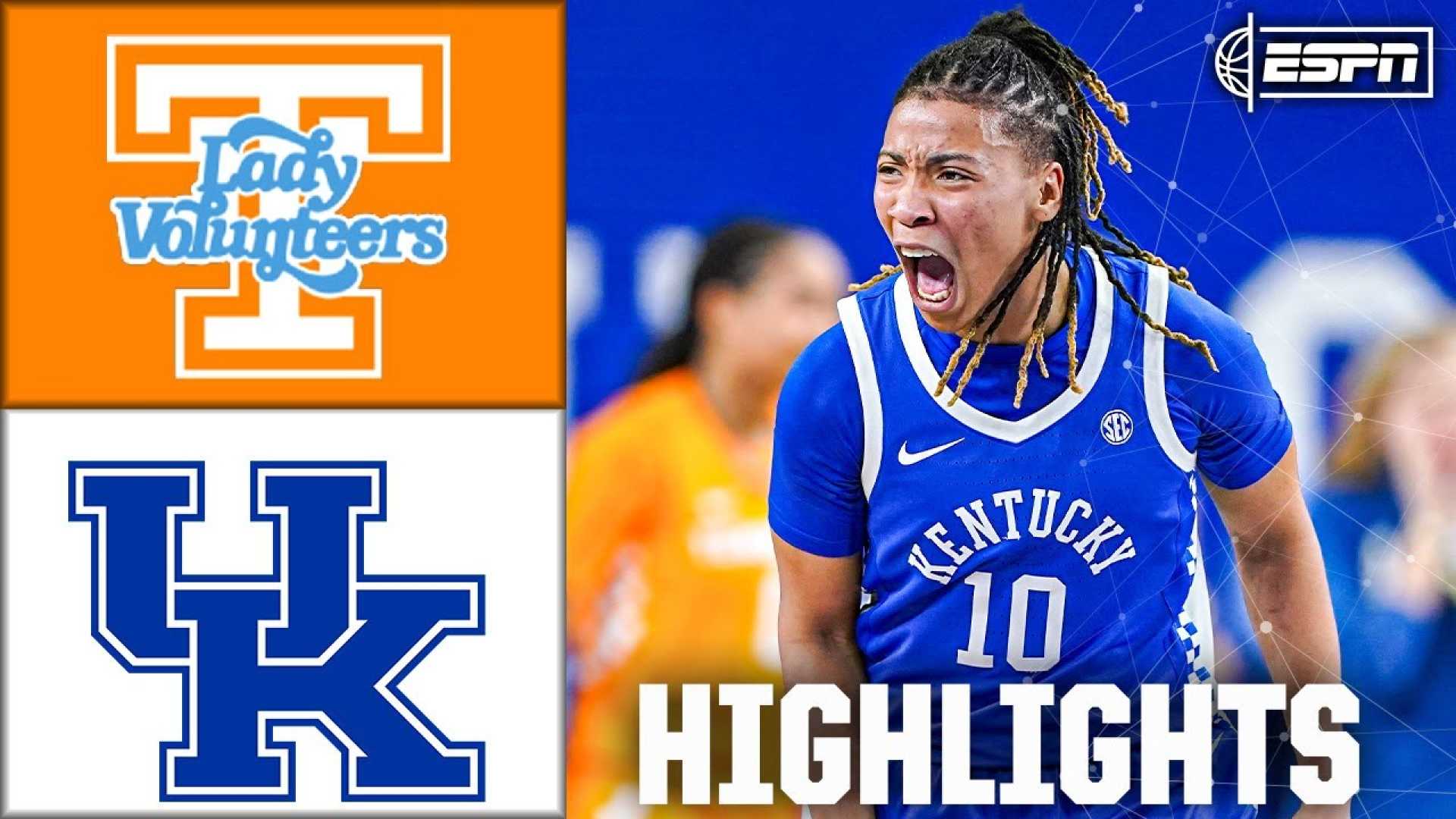 Women's College Basketball Kentucky Tennessee Game