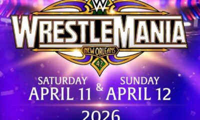 Wrestlemania 42 Logo New Orleans 2026