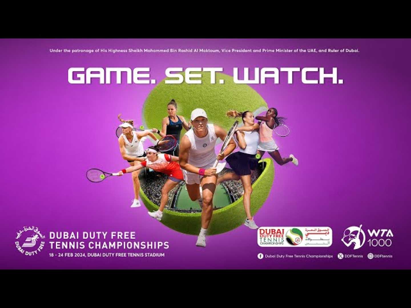 Wta 1000 Dubai Duty Free Tennis Championships