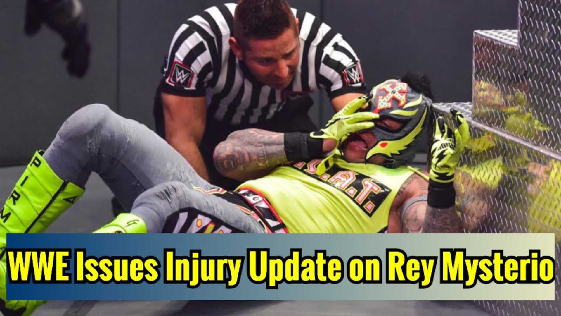 Wwe Rey Mysterio New Day Injury Attack