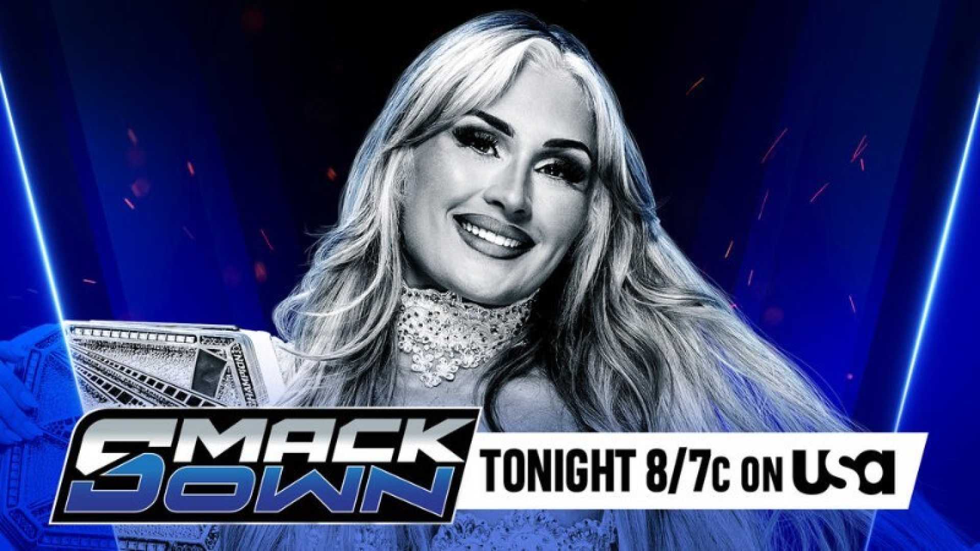 Wwe Smackdown The Rock Tiffany Stratton Candice Lerae