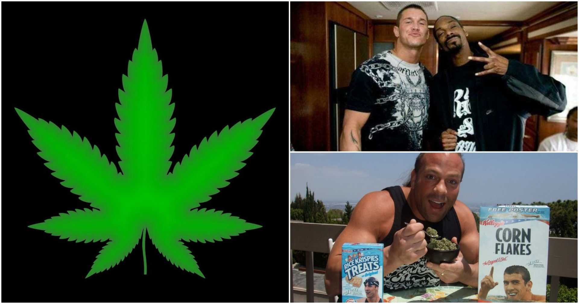 Wwe Wrestlers Smoking Marijuana