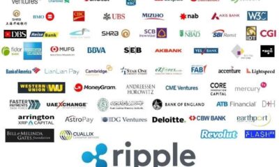 Xrp Cryptocurrency Financial Institutions Banks