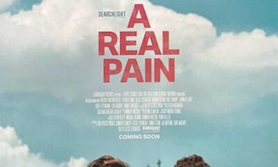 A Real Pain Movie Poster Jesse Eisenberg Kieran Culkin