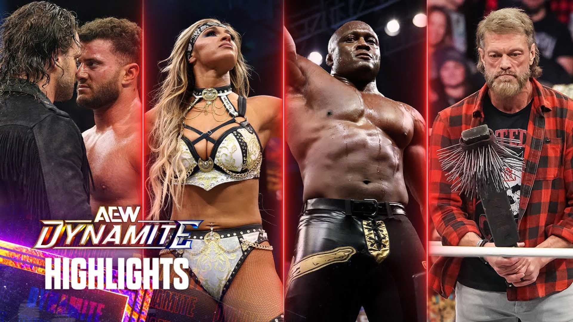 Aew Dynamite Wrestling Match Highlights