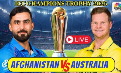 Afghanistan Australia 2025 Icc Champions Trophy Cricket Match