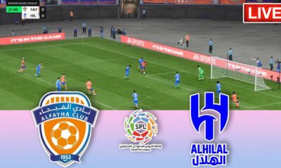 Al Fayha Vs Al Hilal Football Match
